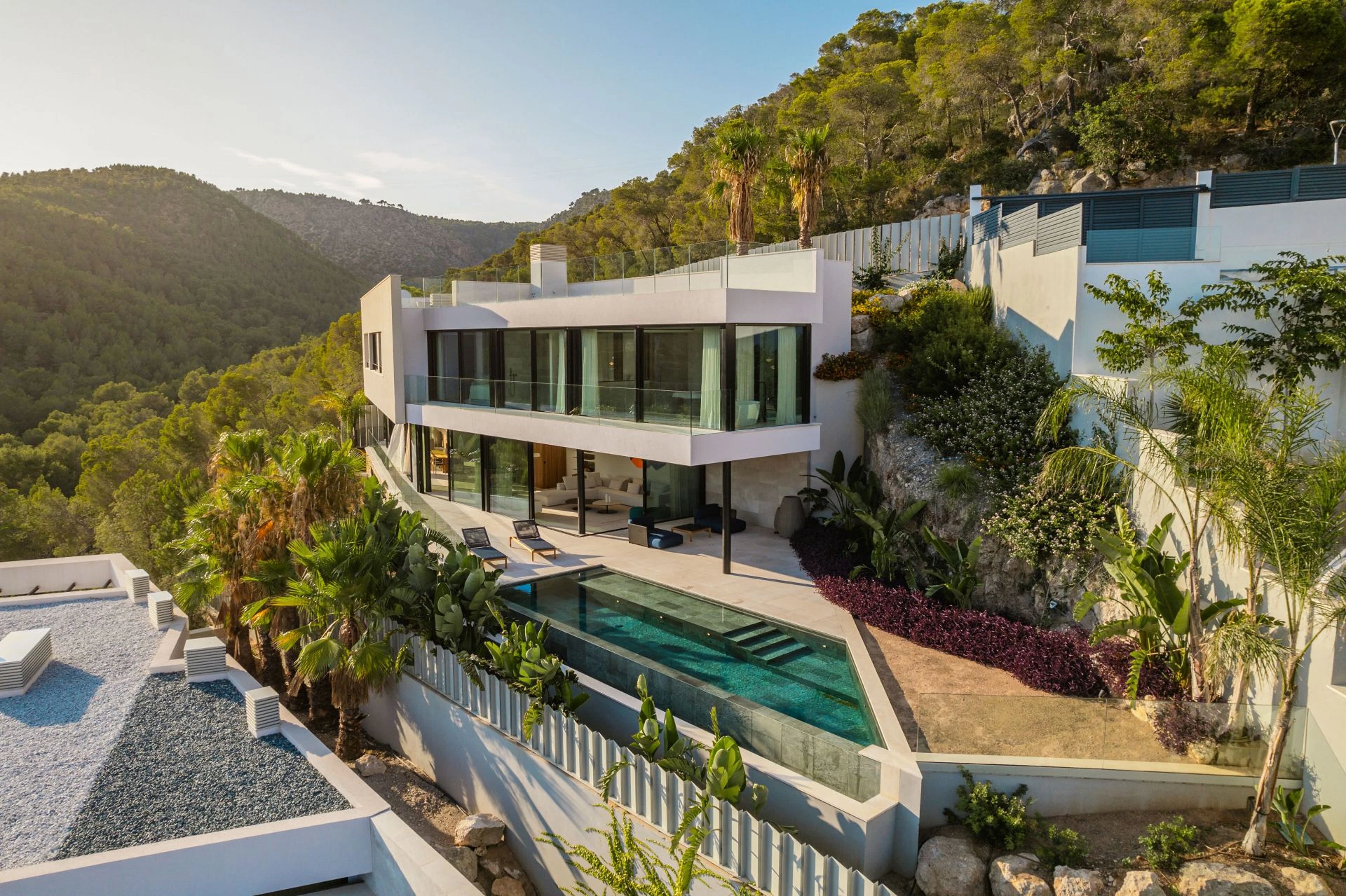 Luxury villa in Palmanova with sea views and infinity pool