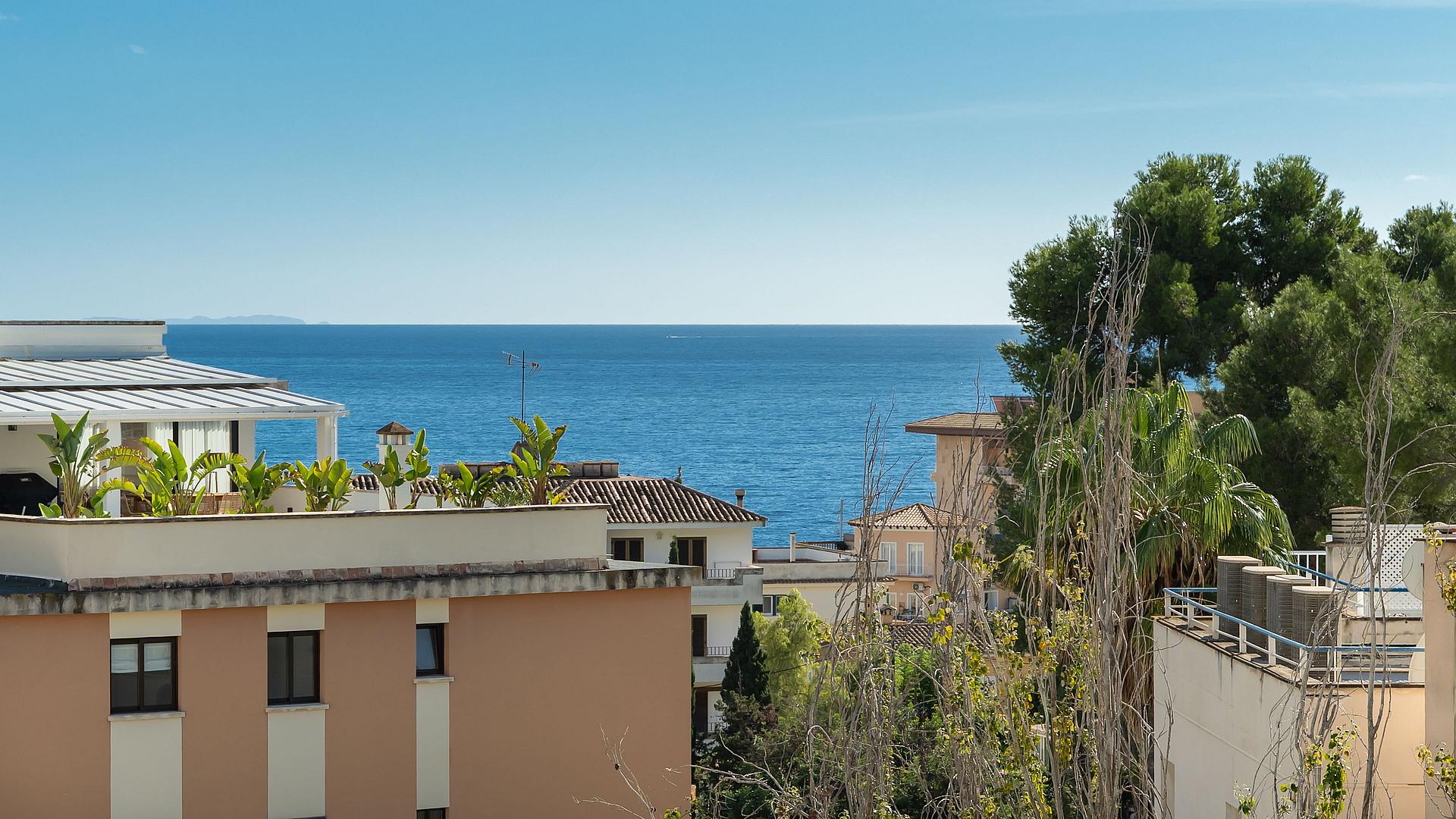 Sea view from terrace