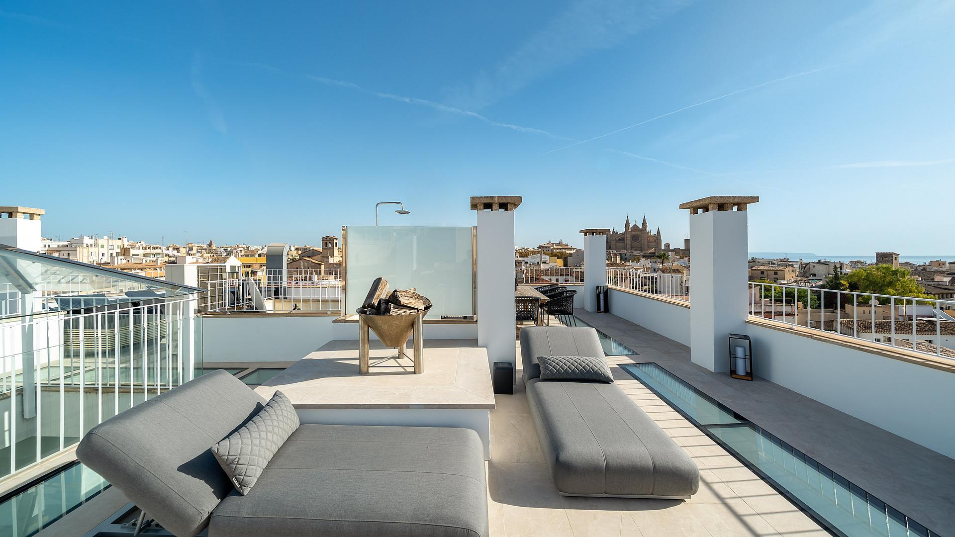 Rooftop view over Palma