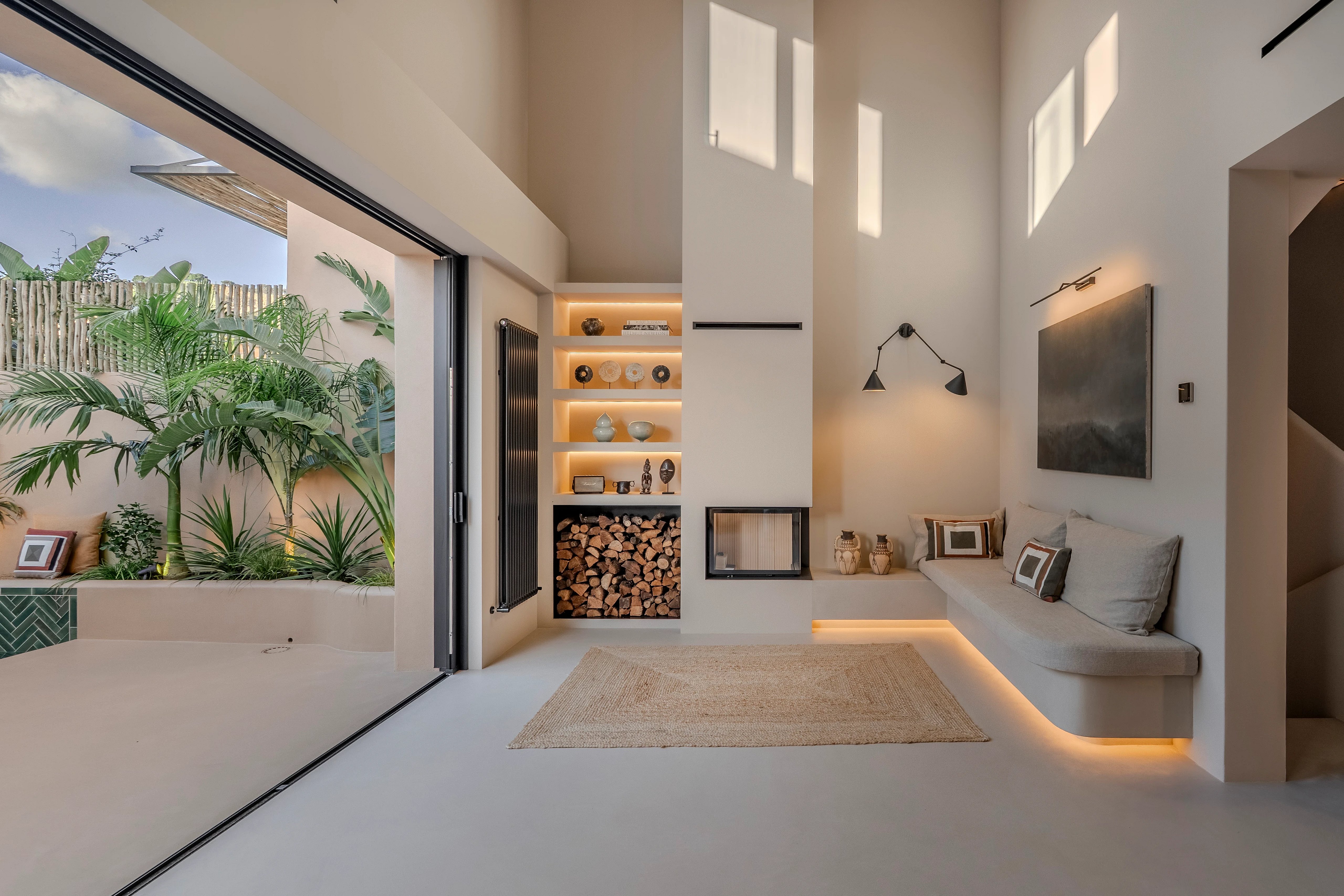 Luxury master bedroom suite