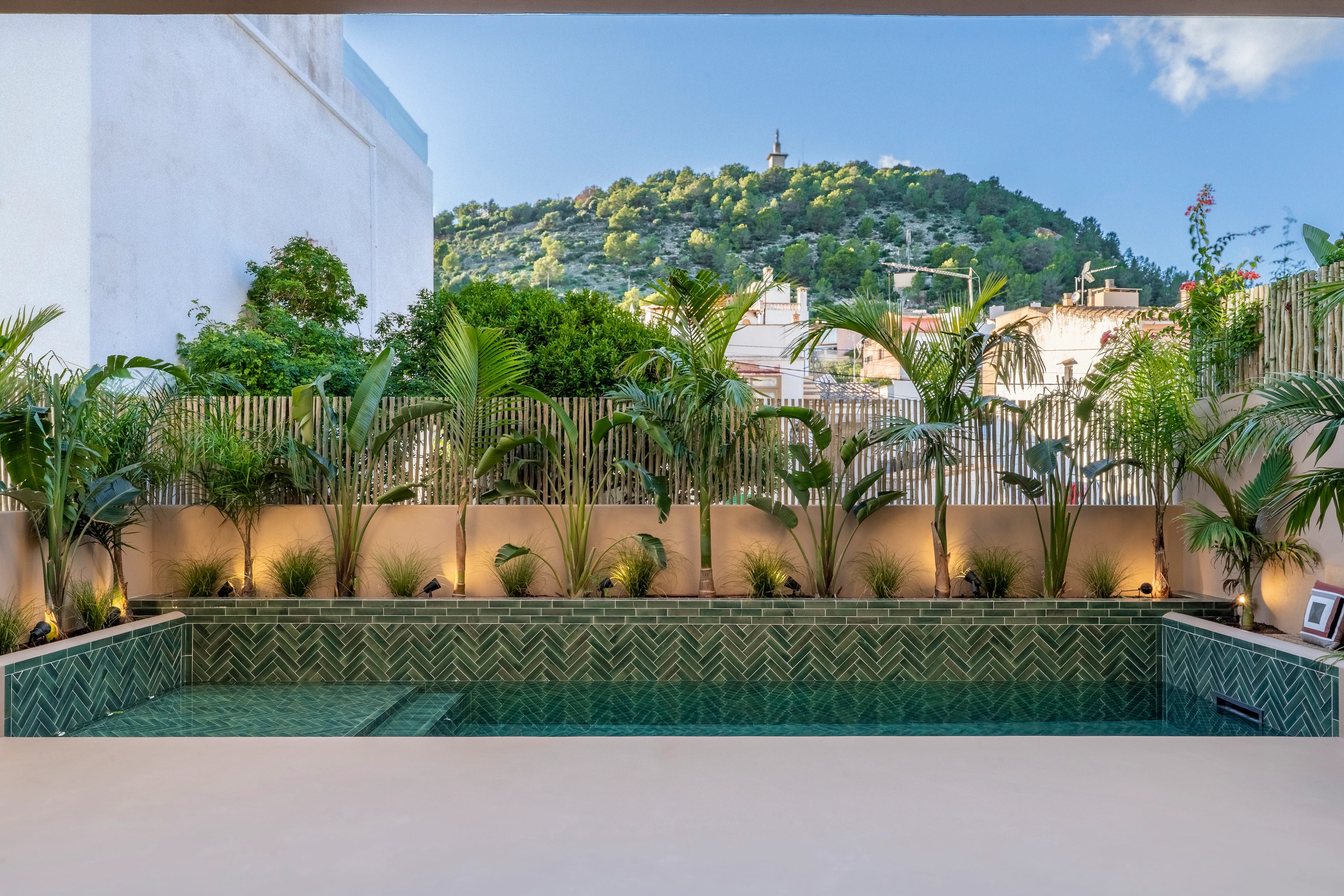 Modern open plan living area